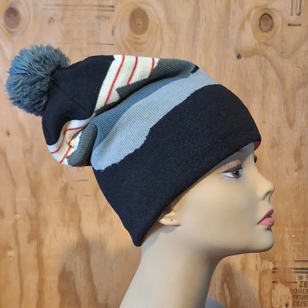 L.L Bean Beanie UNISEX OSFA Katahdin Pom Outdoor Mountains Gorpcore Winter